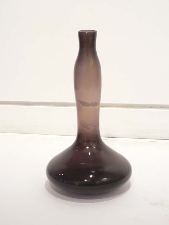 purple vase by  