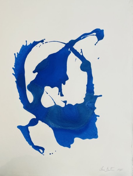 Blue COnfiguration 3 by Clara Berta