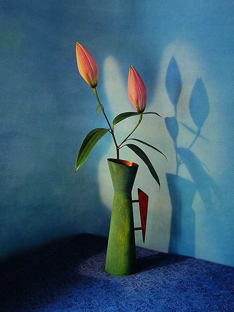 Lillium & Painted Vase (#180) Ed: 3/25 by Masatomo Kuriya