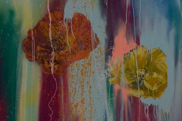 Graffiti Flower 2 by Michael Banks
