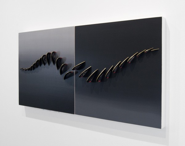 Black Swan Theory (Diptych) by Natale Adgnot