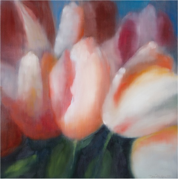 6 Tulips by Ross Bleckner