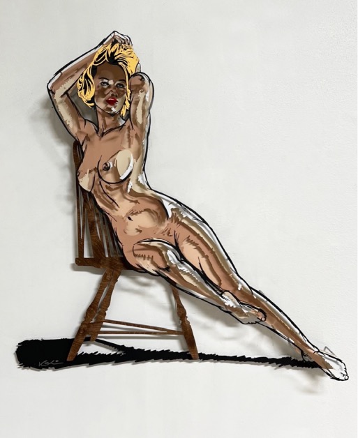 Nude in Repose by Michael Kalish