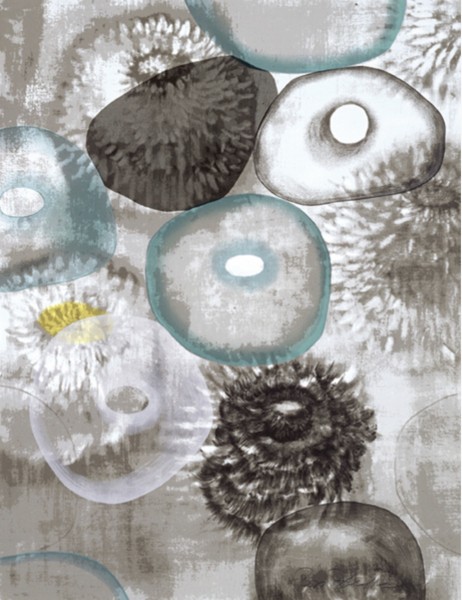 happiness for Instance II by Ross Bleckner