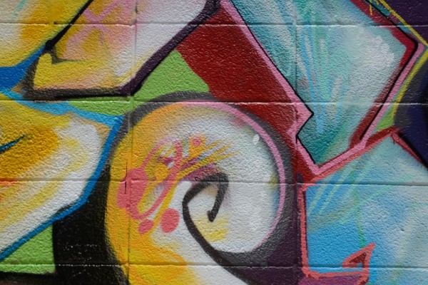Graffiti Blocks 1 by Michael Banks